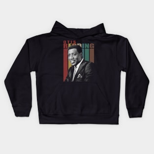 Soulful Crooning Chronicles Redding's Iconic Music Scenes Apparel Kids Hoodie